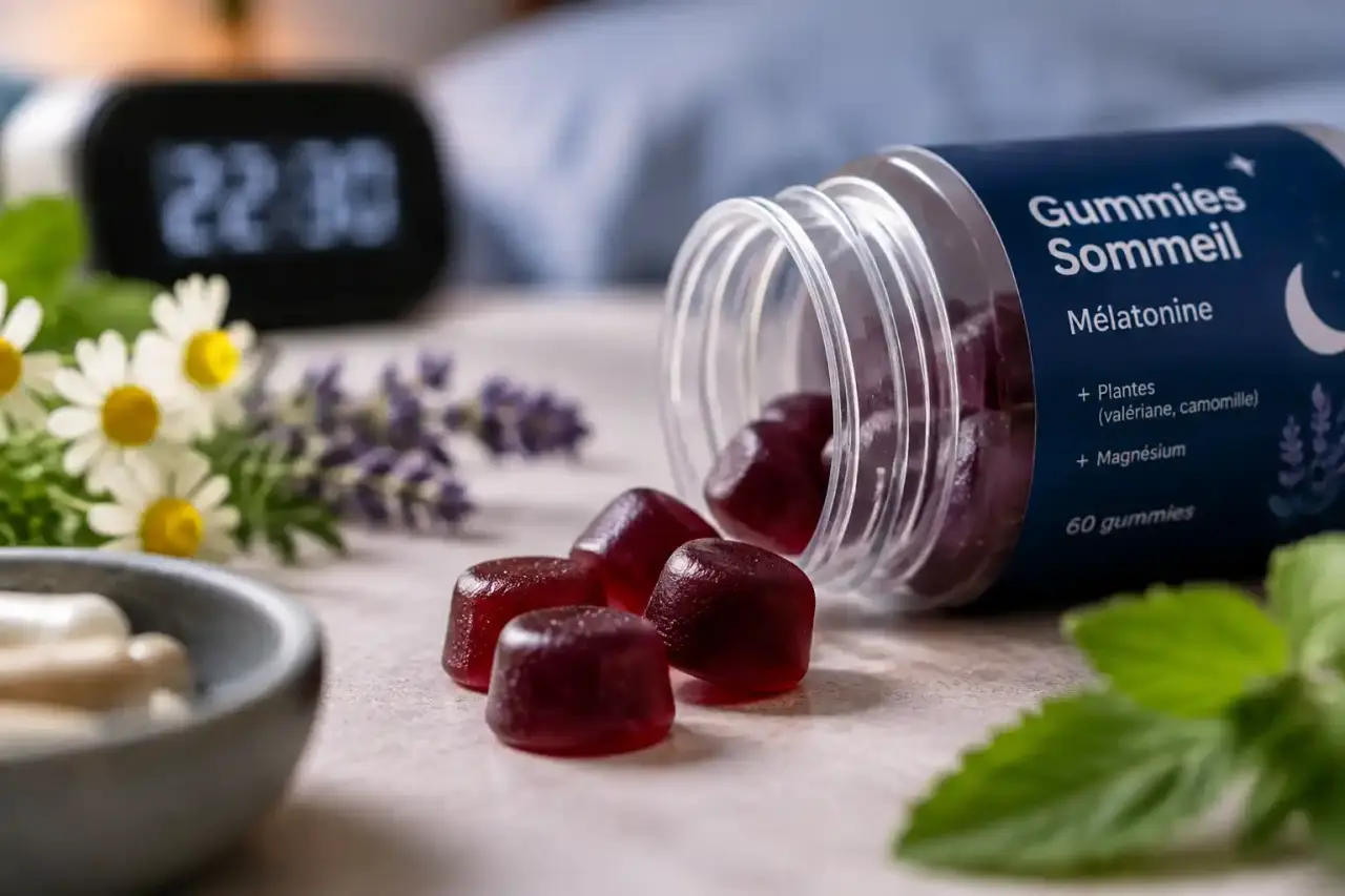 Gummies sommeil : la mélatonine compte, mais la formule et le dosage aussi