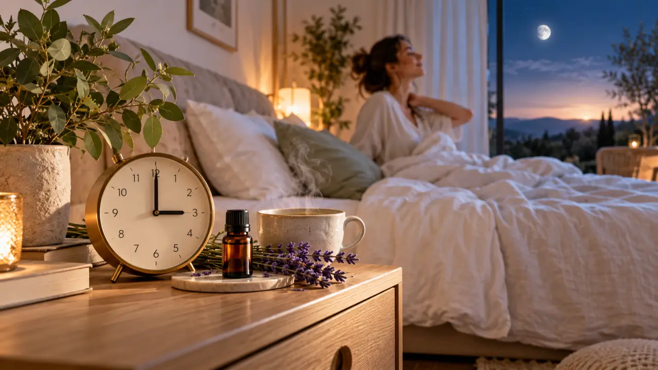 Ambiance douce et naturelle propice au sommeil et à la détente nocturne