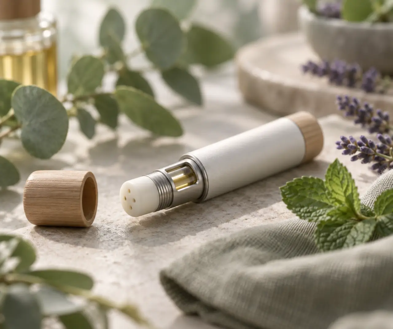 Inhalateur d’huiles essentielles : le stick rechargeable pour une olfaction ciblée